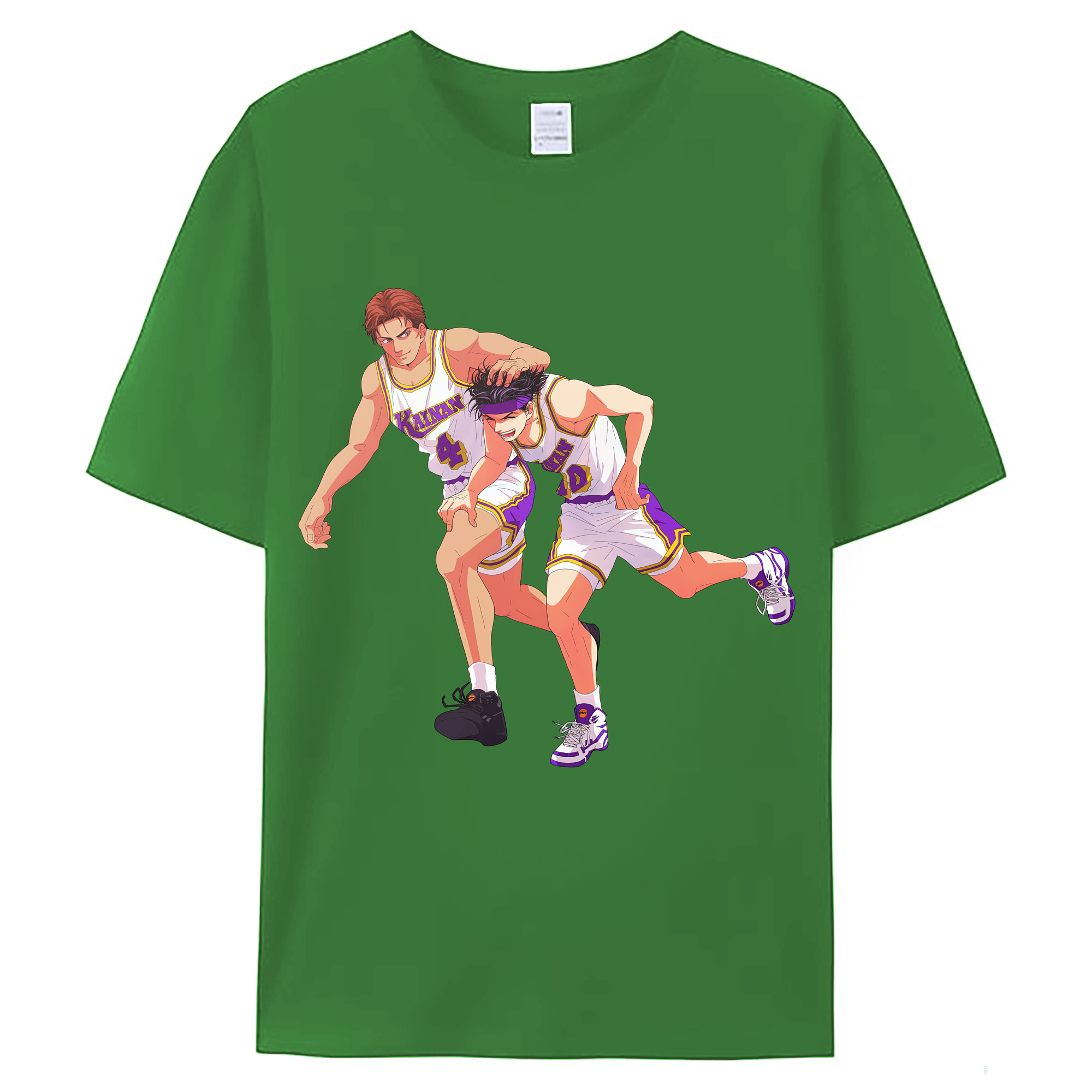 （画像用） SLAM DUNK／スラムダンク レディースカジュアルプリントTシャツ（綿100％）
